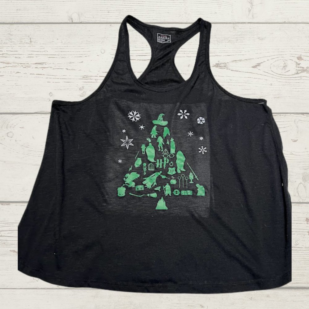 Universal Harry Potter Christmas Tree Tank Top